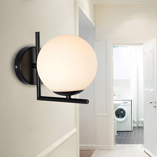 VÆGLAMPE TOOLIGHT G101-1W BLACK WHITE