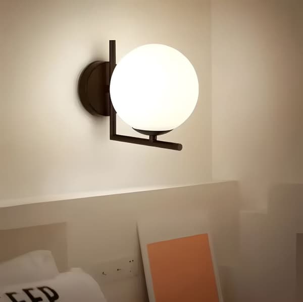 VÆGLAMPE TOOLIGHT G101-1W BLACK WHITE