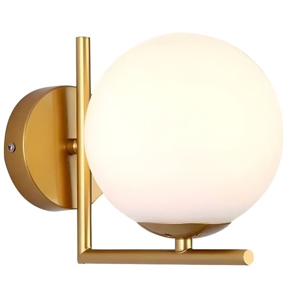 VÄGGLAMPA TOOLIGHT G102-1W GOLD WHITE