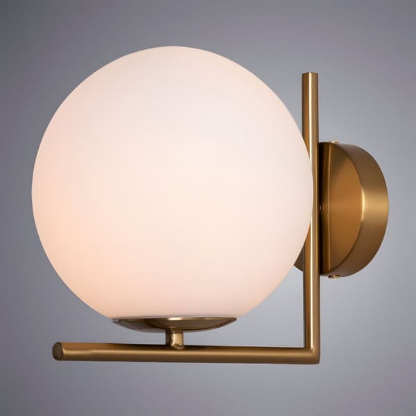 VÄGGLAMPA TOOLIGHT G102-1W GOLD WHITE