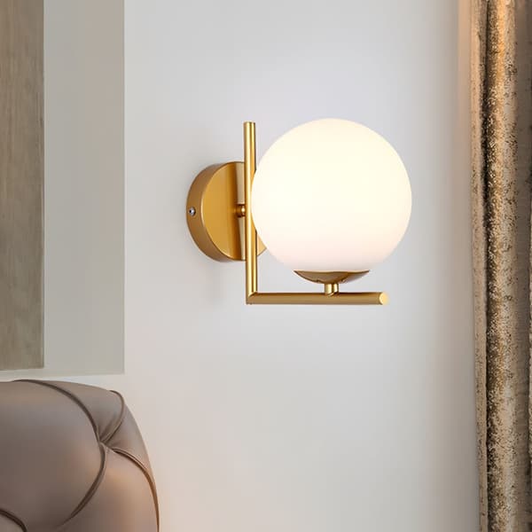 VÄGGLAMPA TOOLIGHT G102-1W GOLD WHITE