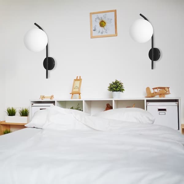 VÆGLAMPE TOOLIGHT G103-1W BLACK WHITE
