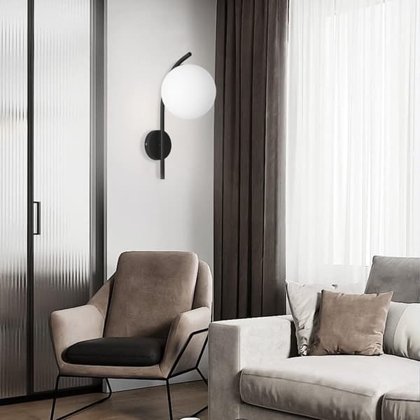 VÆGLAMPE TOOLIGHT G103-1W BLACK WHITE
