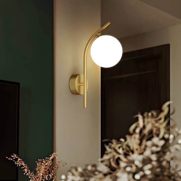 VÆGLAMPE TOOLIGHT G104-1W GOLD WHITE