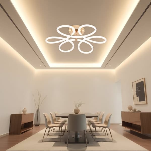 PLAFOND LAMPE TOOLIGHT G023-C GOLD