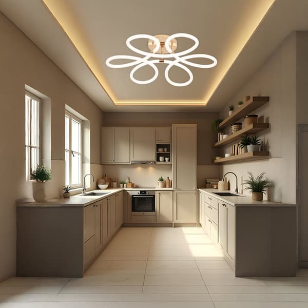 PLAFOND LAMPE TOOLIGHT G023-C GOLD