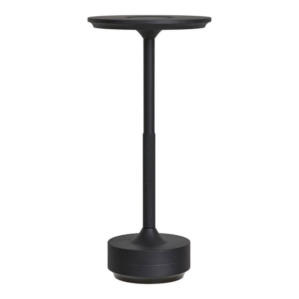 Lyneham bordlampe LED oppladbar svart.