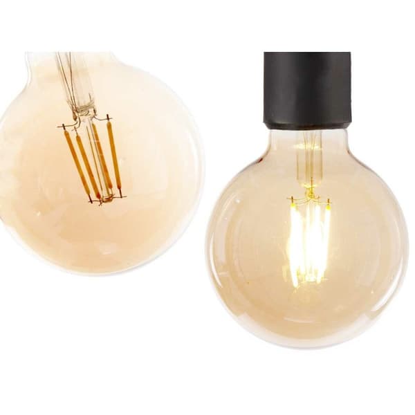 LED-lampa Vintage E27 Transparent 4 W 9,5 x 14 x 9,5 cm (12 antal)