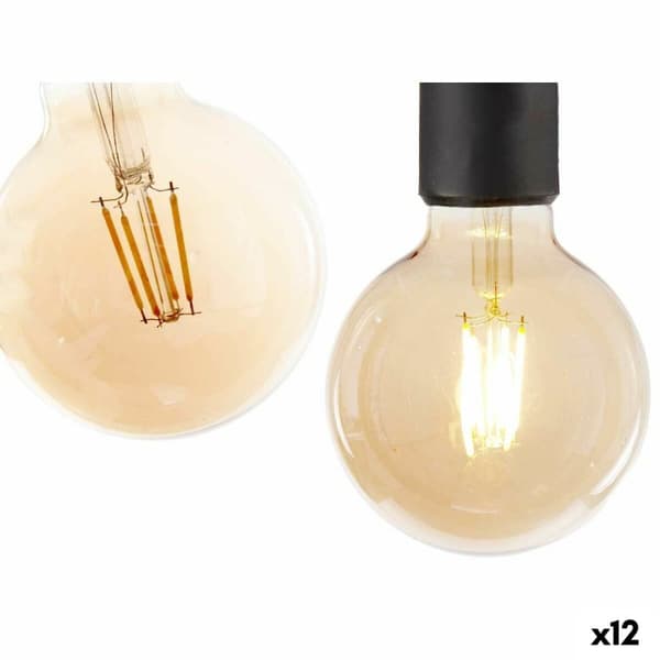LED-lampa Vintage E27 Transparent 4 W 9,5 x 14 x 9,5 cm (12 antal)