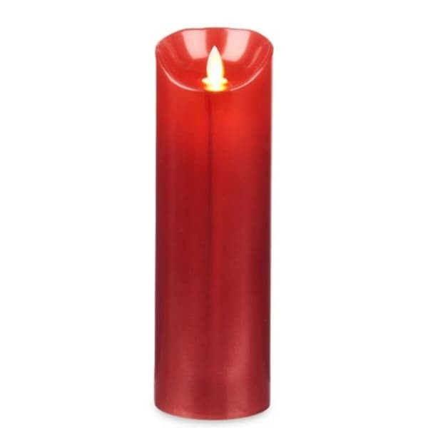 LED Ljus Acorde L-Y8025-YBH-R Röd 8 x 8 x 25 cm (12 antal)