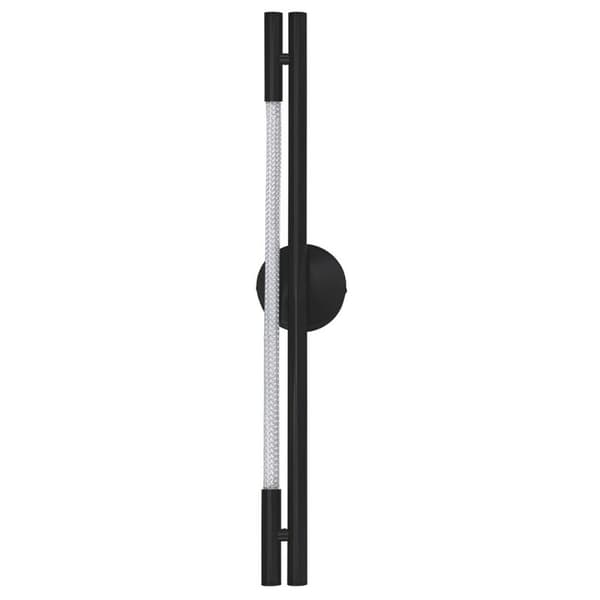 Vägglykta Activejet AJE-CHARLIE WW 8 W 1050 Lm (2700 K) (Varmvit) Svart