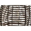Miniatyrbild 3 av 3: Solcellslampa DKD Home Decor Brun Svart Bambu Rattan 22 x 22 x 39 cm