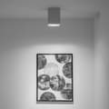 Miniatyrbillede 10 af 10: Flytbar HALOGEN Spot Tube Armatur AMAT-M GU10 Firkantet Hvid