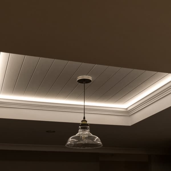 LED COB strip-stik 8 mm enkeltsidet med ledning