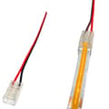 Miniatyrbillede 1 af 10: LED COB strip-stik 8 mm enkeltsidet med ledning