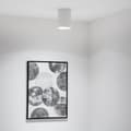 Miniatyrbild 10 av 10: Utanpåliggande HALOGEN Spotlight Flyttbart Rör AMAT-L GU10 Rund Vit 115mm