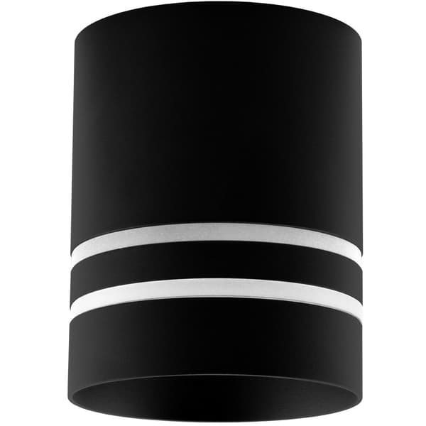 Påbygningsmonteret HALOGEN Spot Tube ARISA GU10 Rund Sort 80mm