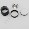 Miniatyrbillede 9 af 10: Påbygningsmonteret HALOGEN Spot Tube ARISA GU10 Rund Sort 80mm