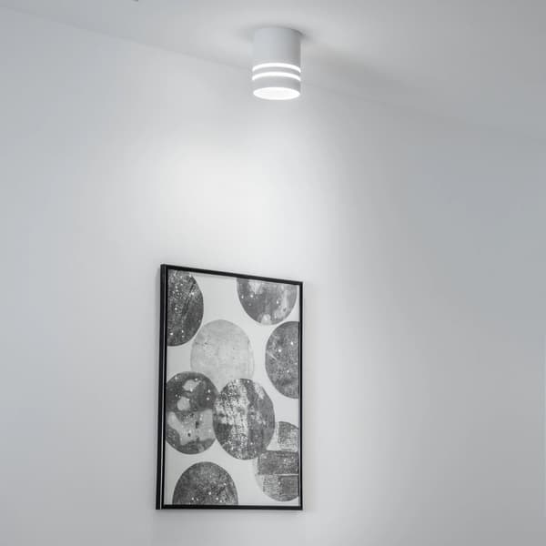 Påbygningsmonteret HALOGEN Spot Tube ARISA GU10 Rund Hvid 80mm