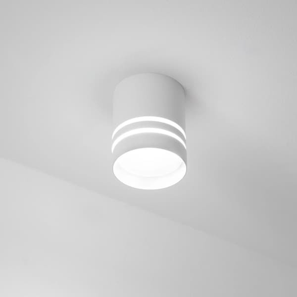 Påbygningsmonteret HALOGEN Spot Tube ARISA GU10 Rund Hvid 80mm