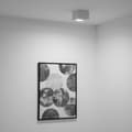 Miniatyrbild 6 av 10: Utanpåliggande HALOGEN Spot Tube Flyttbar Fyrkantig Vit 50mm