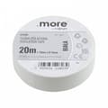 Miniatyrbillede 1 af 4: Isoleringstape 19mm x 0,13mm HVID 20m