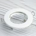 Miniatyrbillede 4 af 5: HALOGEN Armatur Indbygget Fast Rund ARDALI Hvid Plade MR16 GU10