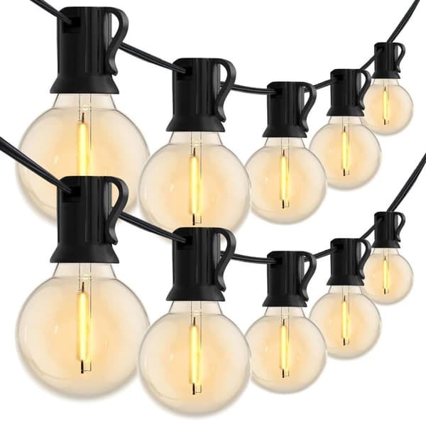 Solcelledrevet haveguirlande 30x LED dekorative kugler 15m varm 3000K PILOT