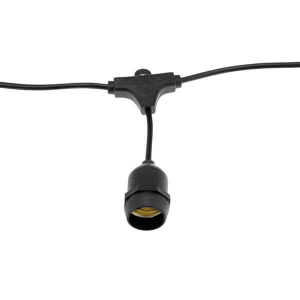 MALUS Ljusslinga för trädgårdslampa 10m 10x E27 Lumiled
