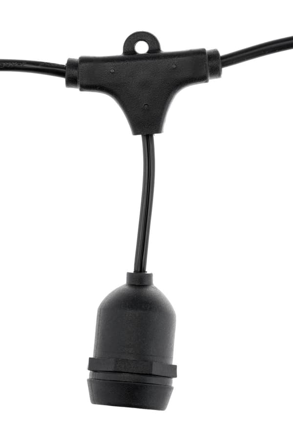 MALUS Ljusslinga för trädgårdslampa 10m 10x E27 Lumiled