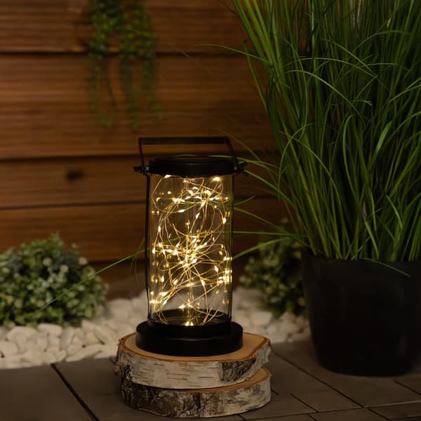 Aurinkokäyttöinen LED-lamppu ulkopuutarhaan, riippuva lyhty 3000K IP44