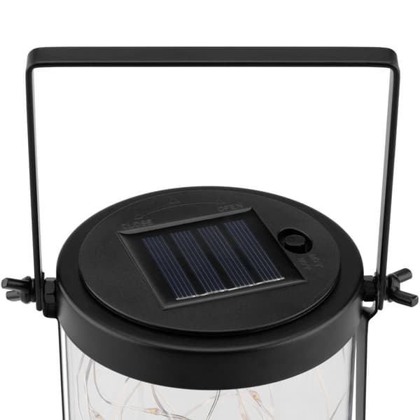Aurinkokäyttöinen LED-lamppu ulkopuutarhaan, riippuva lyhty 3000K IP44