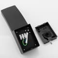 Miniatyrbillede 5 af 10: LED facadelampe udendørs væg sort havevæglampe 10W 4000K IP44 bevægelsessensor LOGIA