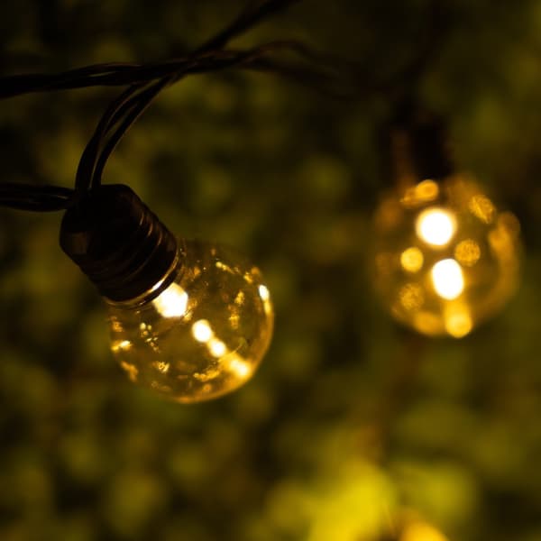 Puutarhaköynnös ulkovaloketju 8m 50x LED 230V lämmin väri