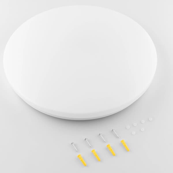 LED loftlampe 24W 4000K 2500lm Rund IP44 Hvid ALS