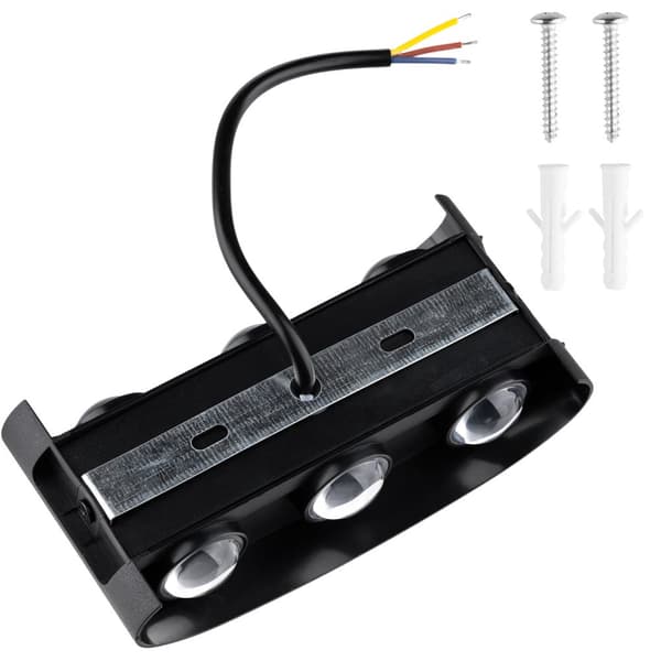 Havelampe Udendørs Væglampe Facade 6W LED IP54 Top Bund 240lm