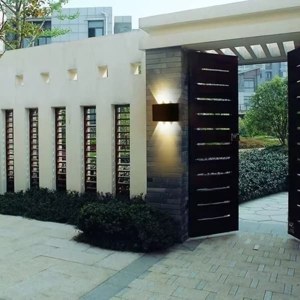 Havelampe Udendørs Væglampe Facade 6W LED IP54 Top Bund 240lm