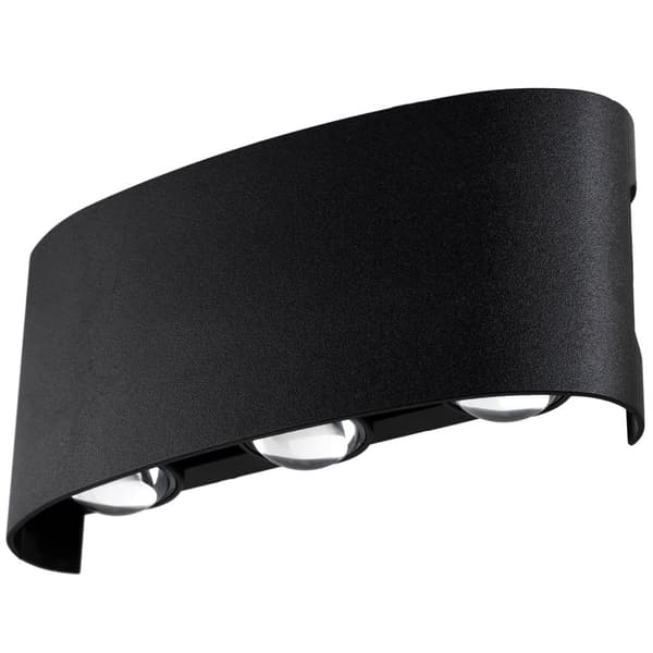 Havelampe Udendørs Væglampe Facade 6W LED IP54 Top Bund 240lm