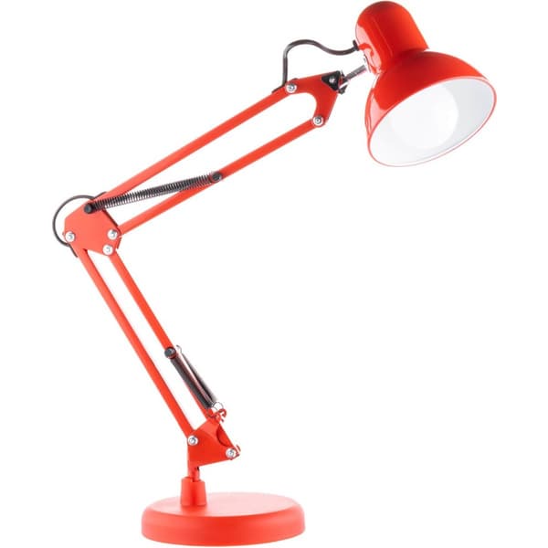 TOBI E27 Bordtegningslampe Rød Bordholder