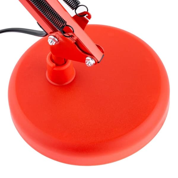 TOBI E27 Bordtegningslampe Rød Bordholder