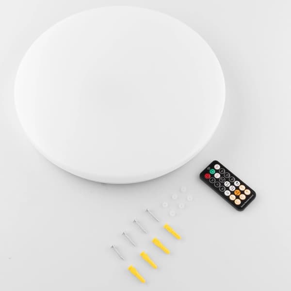 LED loftlampe overflademonteret 24W 4000K 2500lm rund bevægelsessensor