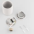Miniatyrbillede 9 af 10: Overflademonteret HALOGEN Fast GU10 Rund IP44 Hermetisk Hvid 83mm
