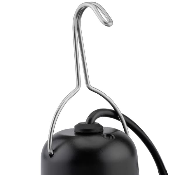 Solcellsdriven LED-lampa för utomhusbruk, trädgård, 4000K, IP44, fjärrkontroll, lusthus, terrass, 2 lampor