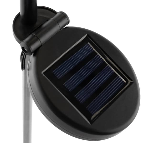 Solcellslampa för trädgård LED PILUS RGB-driven dekorativ blomma vitlök