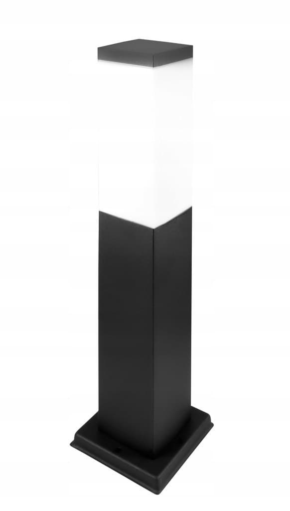 Trädgårdslampa 45cm E27 pelare Svart
