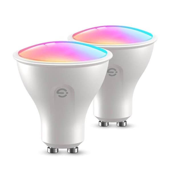 Govee H600D GU10 pære 2-pak | RGBWW Smart pære | 400 lm, Wi-Fi, Bluetooth