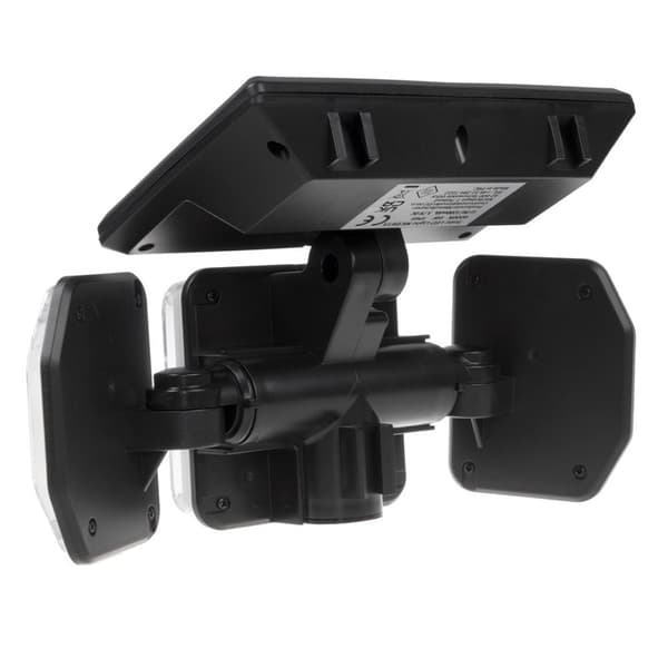 Maclean IP65 aurinkokenno-LED-valaisin liiketunnistimella ja hämärä-aamunkoittotunnistimella IP65 4W 320lm 4000K Li-ion 1200 mAh 3 toimintatilaa valon