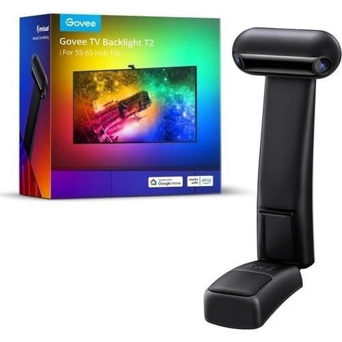Govee H605C Envisual TV-baggrundsbelysning T2 | LED-stribe | til TV 75-85 tommer, RGBIC, Wi-Fi+Bluetooth