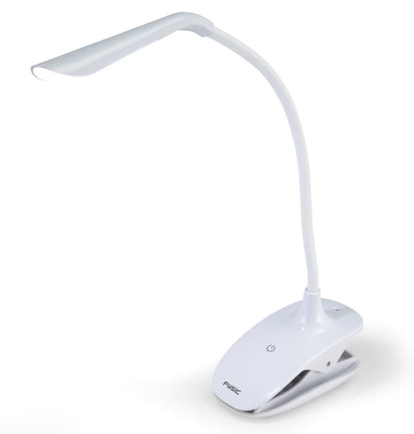 Fysic FL-11 - genopladelig LED-lampe med klemme