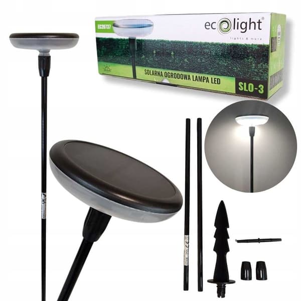 Solcellehavelampe LED SLO-3 IP65
